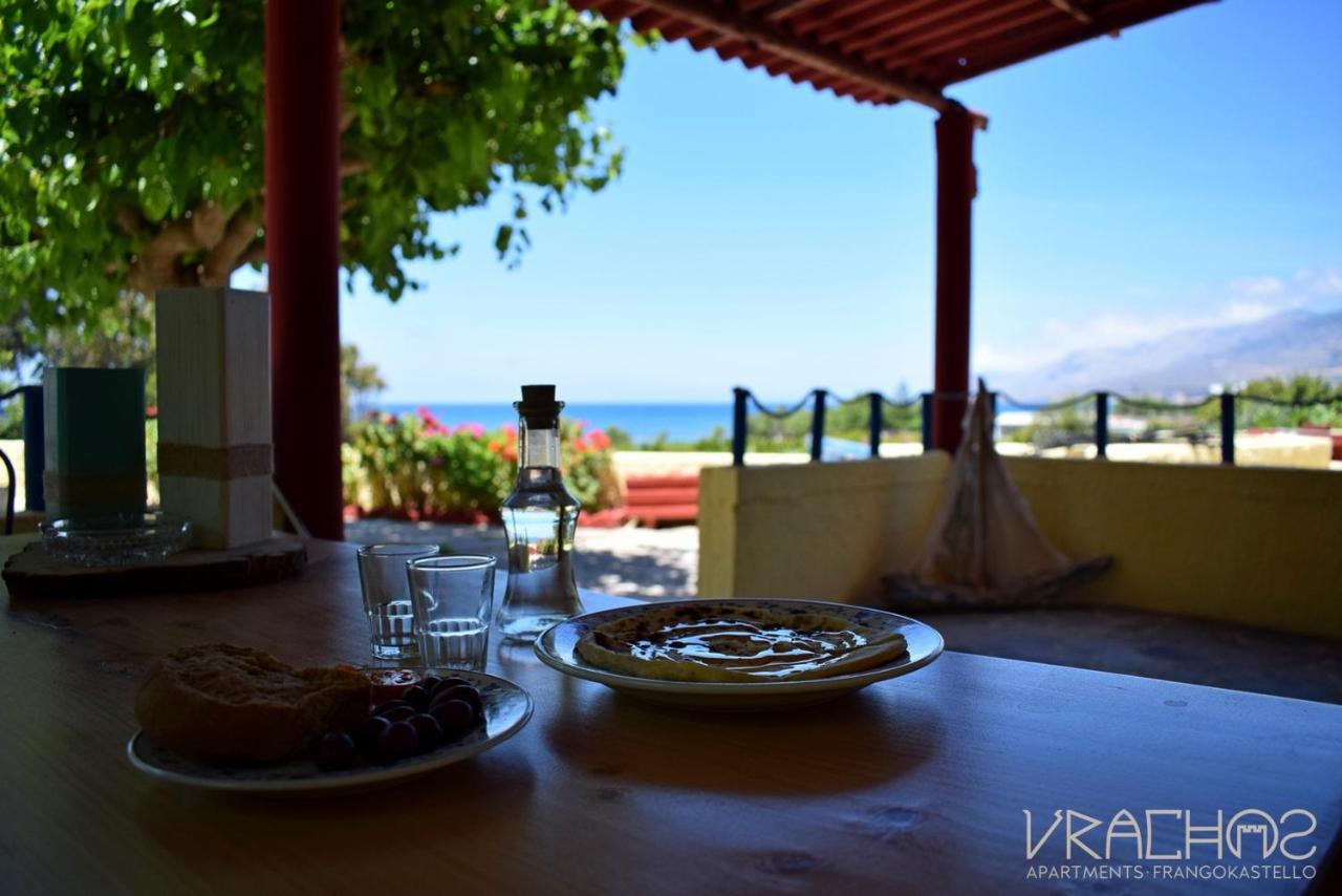 Vrachos Apartments Frangokastello Buitenkant foto