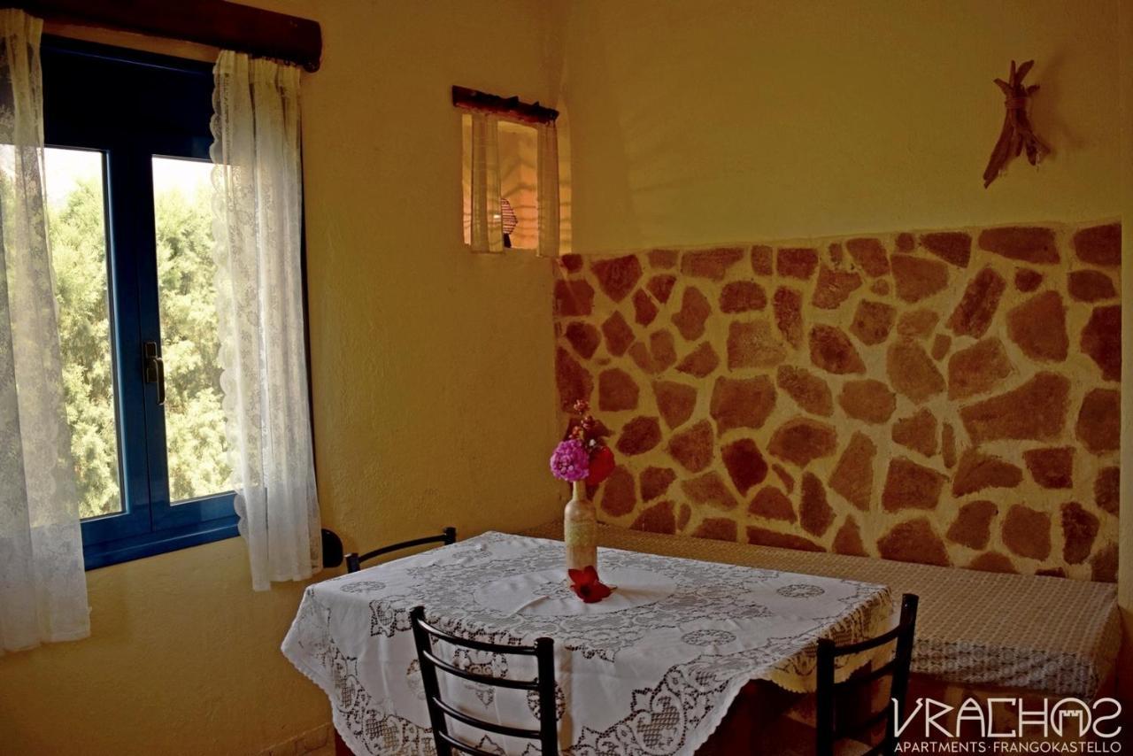Vrachos Apartments Frangokastello Buitenkant foto